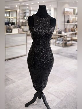 NEW Sequin cropped dress